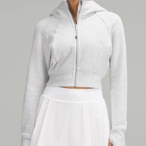 Lululemon Scuba Full-zipped Cropped Hoodie